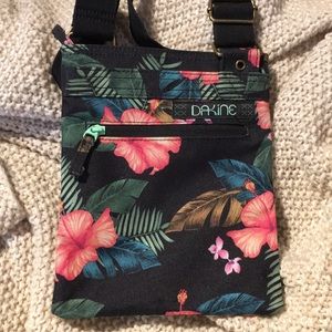 Dakine floral print cross body bag